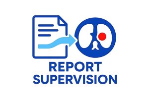 AI tumor detection icons